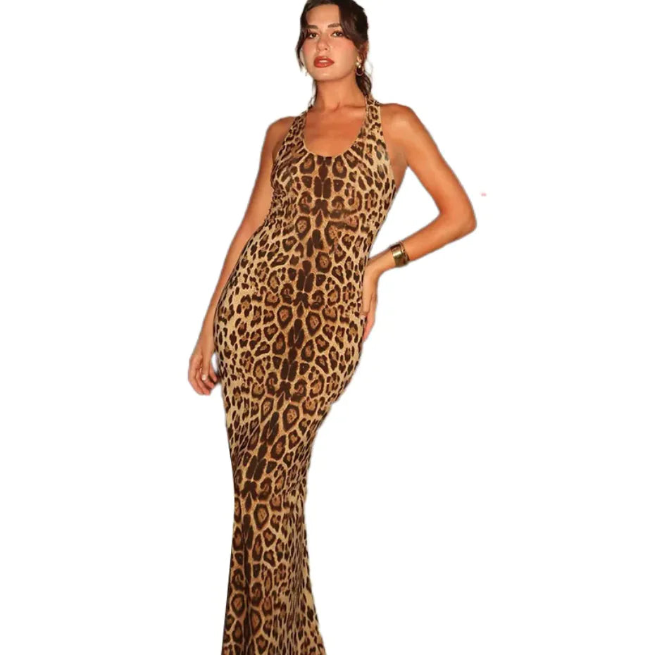 Leopard Print  Fall Dress