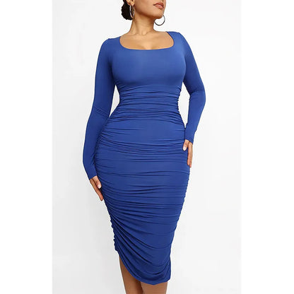 Square Neck Sexy Dress
