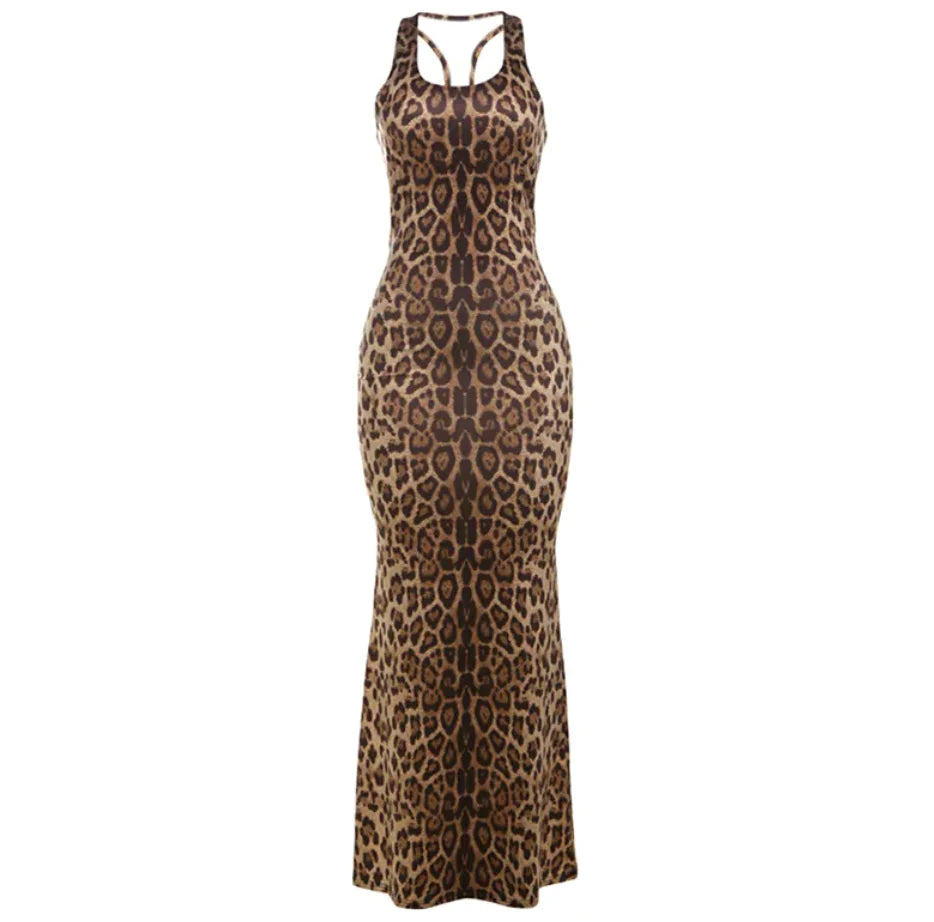 Leopard Print  Fall Dress