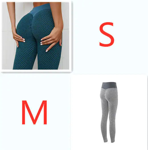 Yoga Pants Women's Seamless High Waist Breathable Leggings
