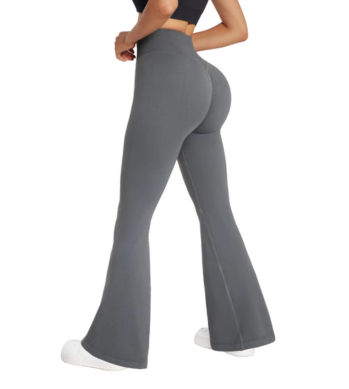 Seamless Scrunch Butt Lifting Flare Leggings for Women