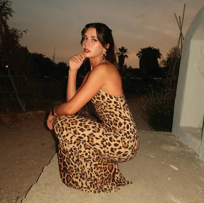 Leopard Print  Fall Dress