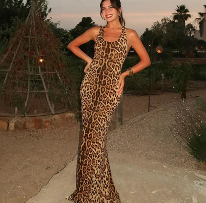 Leopard Print  Fall Dress